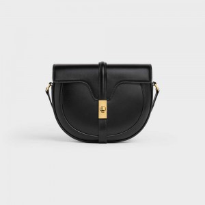 Celine Besace In Satinated Calfskin 16 Schwarz | CL-593283