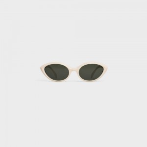 Celine Cat Eye S264 In Acetate Sonnenbrille Weiß | CL-592387