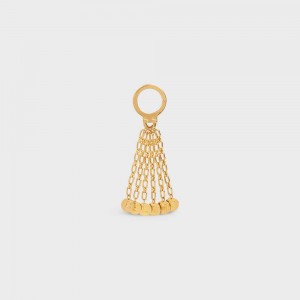 Celine Celine Medals Charm In Brass Kleine Lederwaren Gold | CL-592919