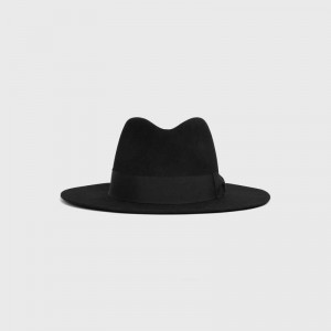 Celine Fedora In Felt Hut Schwarz | CL-591722