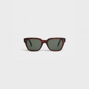 Celine Frame 04 In Acetate Sonnenbrille Rot | CL-591739