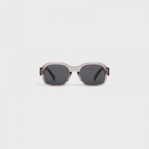 Celine Frame 49 In Acetate Sonnenbrille Grau Braun | CL-591730