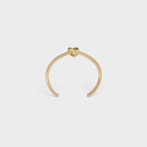 Celine Knot Extra-thin In Brass With Gold Finish Armbänder Gold | CL-592231