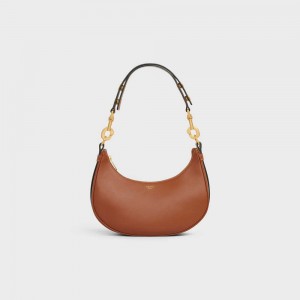 Celine Mediumstrap Bag In Smooth Calfskin Ava Braun | CL-593098