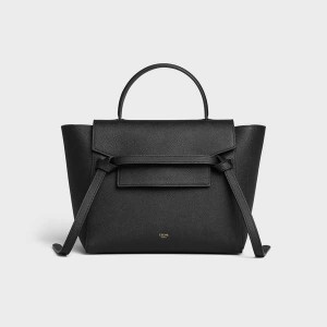 Celine Micro In Grained Calfskin Gürteltasche Schwarz | CL-593061