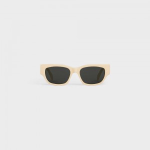 Celine Monochroms 01 In Acetate Sonnenbrille Hellgelb | CL-592415