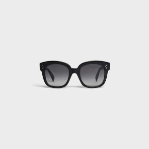 Celine Oversized S002 In Acetate Sonnenbrille Schwarz | CL-592436