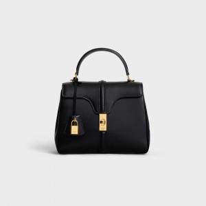 Celine Small Bag In Satinated Calfskin 16 Schwarz | CL-593275