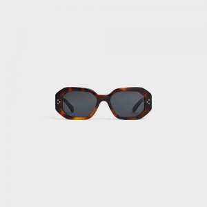 Celine Square S255 In Acetate Sonnenbrille Braun | CL-592402