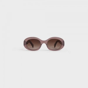 Celine Triomphe 01 In Acetate Sonnenbrille Weiß | CL-592382