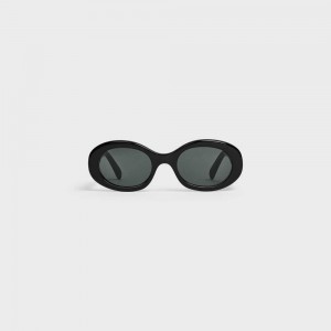 Celine Triomphe 01 In Acetate Sonnenbrille Schwarz Schwarz | CL-592378