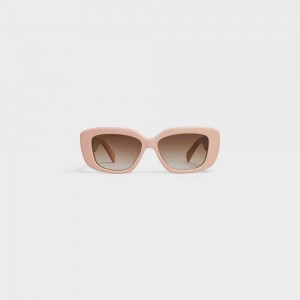 Celine Triomphe 04 In Acetate Sonnenbrille Beige | CL-592394