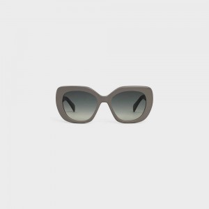 Celine Triomphe 06 In Acetate Sonnenbrille Grau | CL-592384