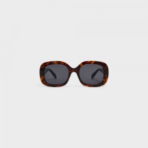 Celine Triomphe 10 In Acetate Sonnenbrille Rot | CL-592397