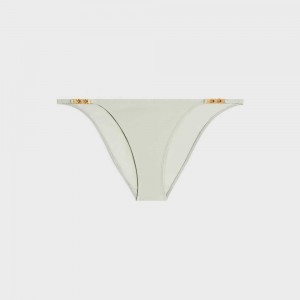 Celine Triomphe Bottom In Matte Jersey Bademode Hell | CL-592771