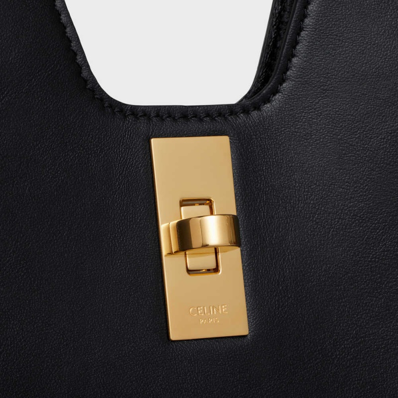 Celine 16 In Smooth Calfskin Cabas Schwarz | CL-593079