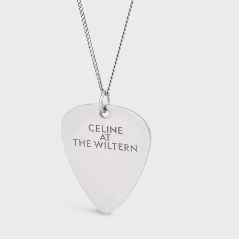 Celine At The Wiltern Mediator In Brass With Rhodium Finish Ketten Silber | CL-591661