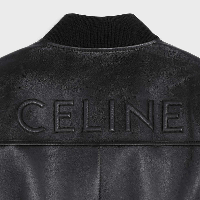 Celine Blouson In Soft Leather Schwarz | CL-591926