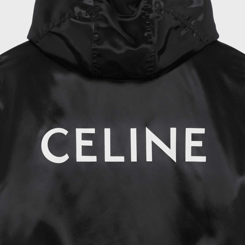 Celine Bomber In Satin-finish Nylon Blousons Schwarz | CL-591956