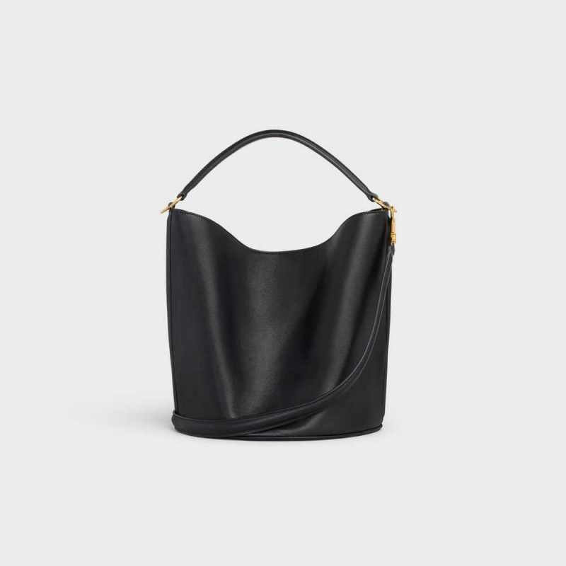 Celine Bucket Bag In Smooth Calfskin 16 Schwarz | CL-593254