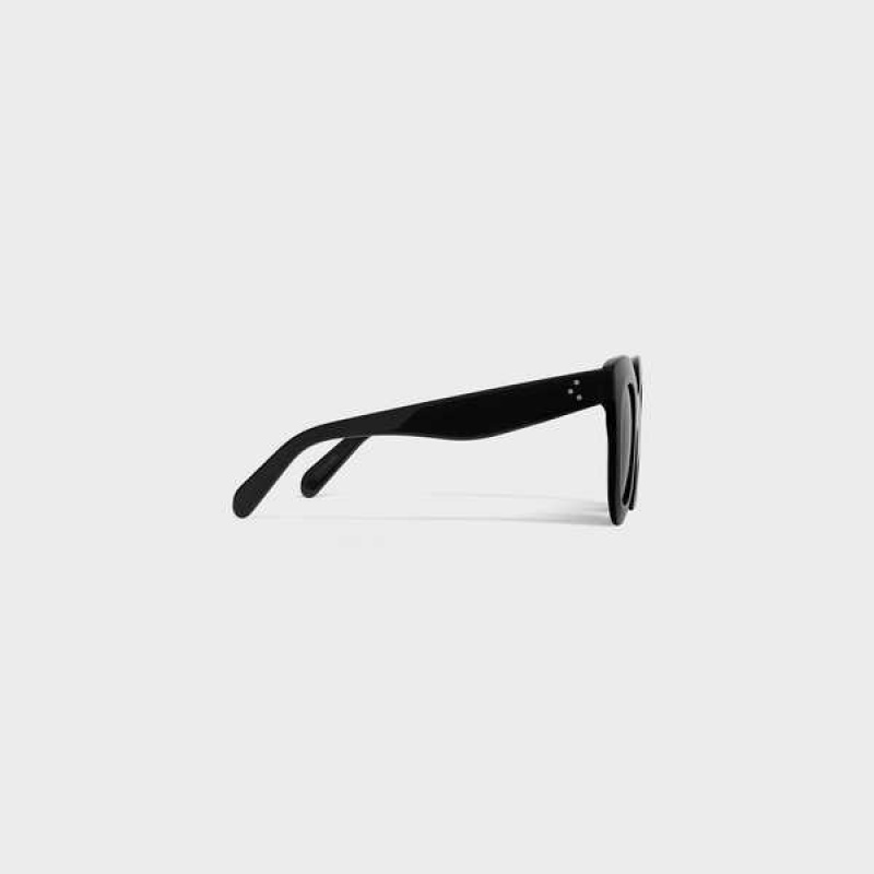 Celine Butterfly S005 In Acetate Sonnenbrille Schwarz | CL-592433