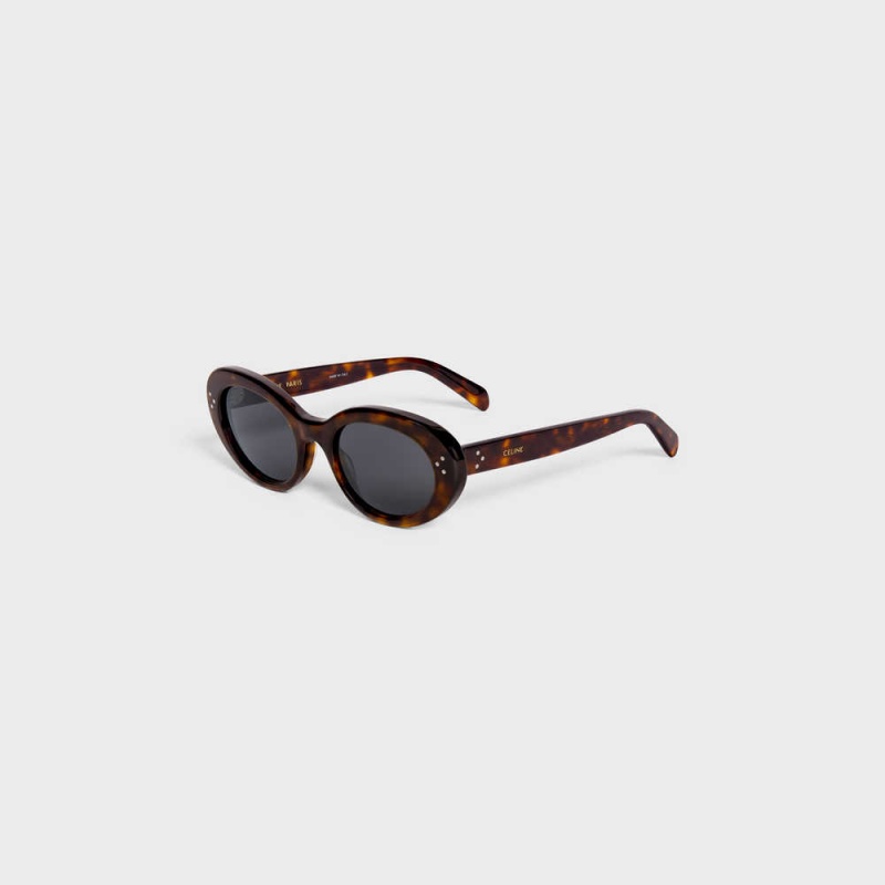 Celine Cat Eye S193 In Acetate Sonnenbrille Braun | CL-592422