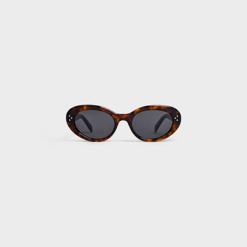 Celine Cat Eye S193 In Acetate Sonnenbrille Braun | CL-592422