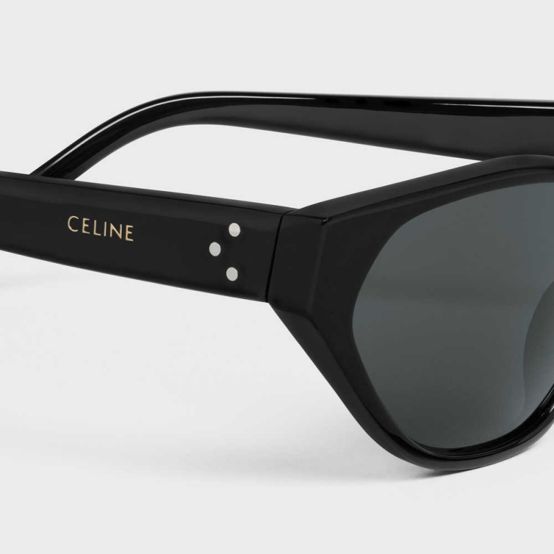 Celine Cat Eye S251 In Acetate Sonnenbrille Schwarz | CL-592430