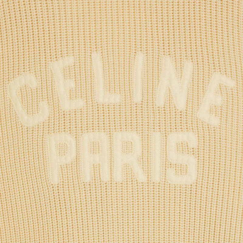 Celine College Cardigan In Baumwoll Strickwaren Schwarz | CL-592086