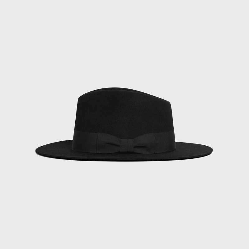 Celine Fedora In Felt Hut Schwarz | CL-591722