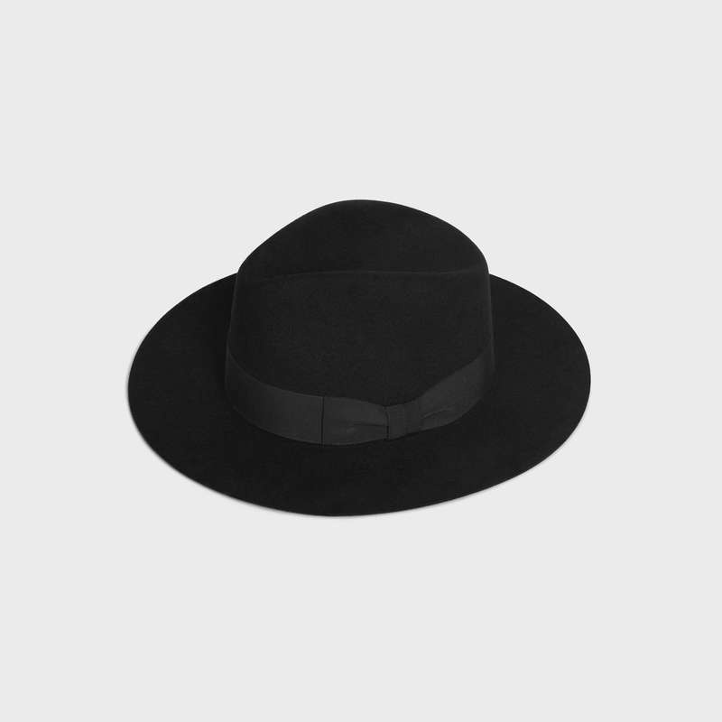 Celine Fedora In Felt Hut Schwarz | CL-591722