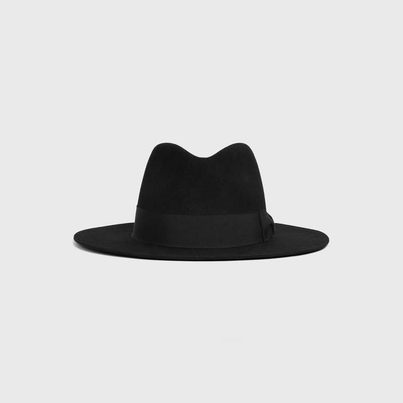 Celine Fedora In Felt Hut Schwarz | CL-591722