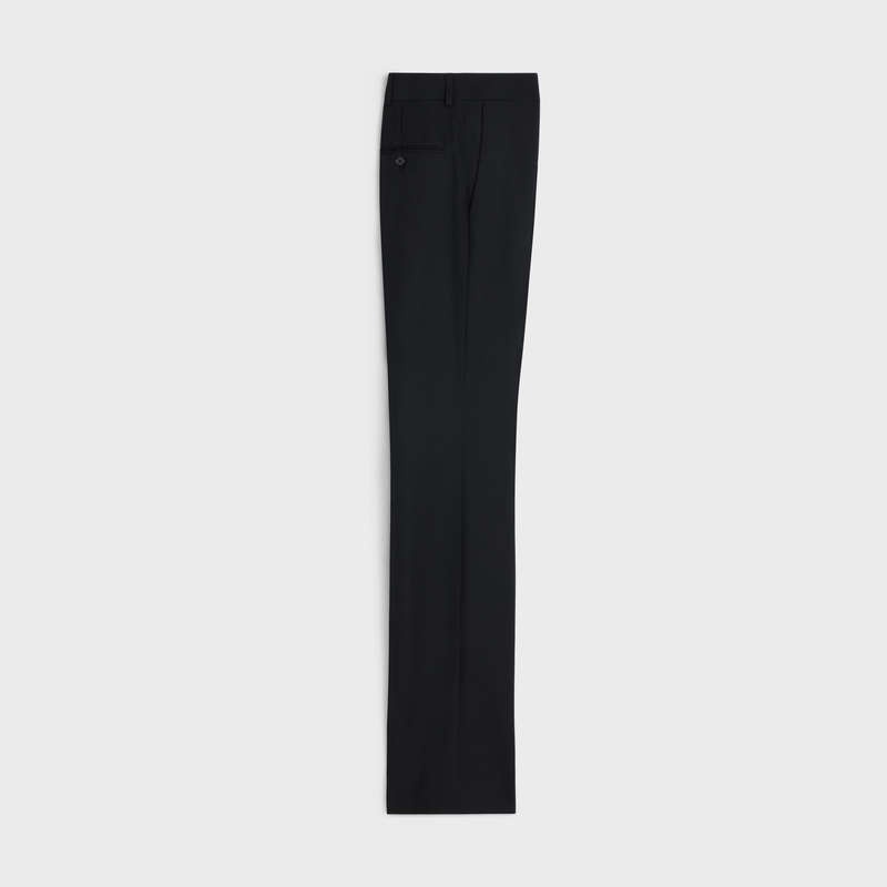 Celine Flared In Wolle Gabardine Hosen Schwarz | CL-592011