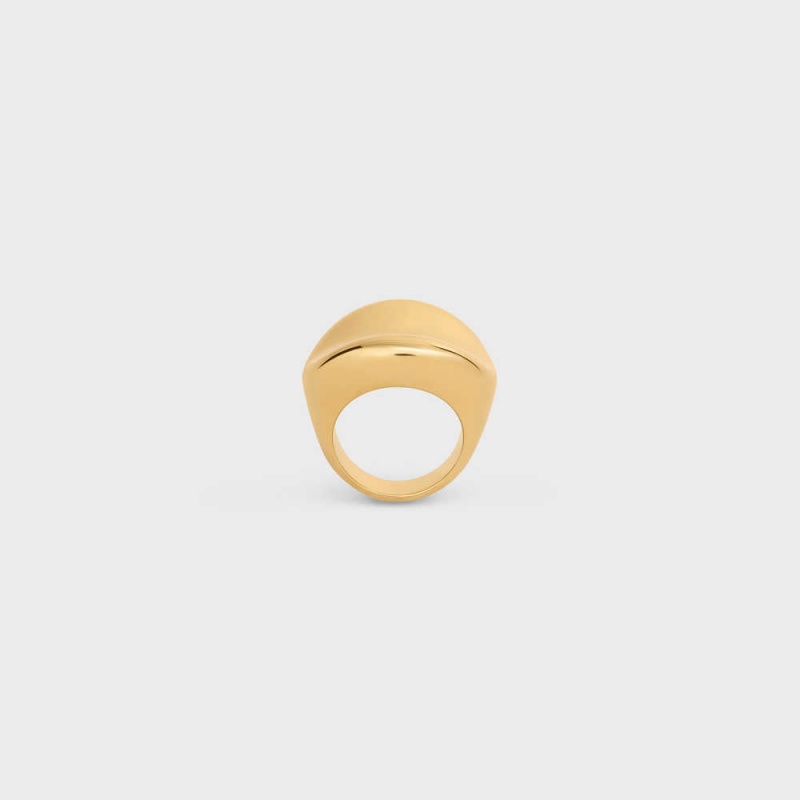 Celine Formes Abstraites Cosmos In Brass With Gold Finish Ringe Gold | CL-592194