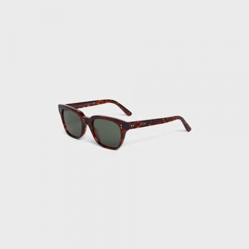 Celine Frame 04 In Acetate Sonnenbrille Rot | CL-591739