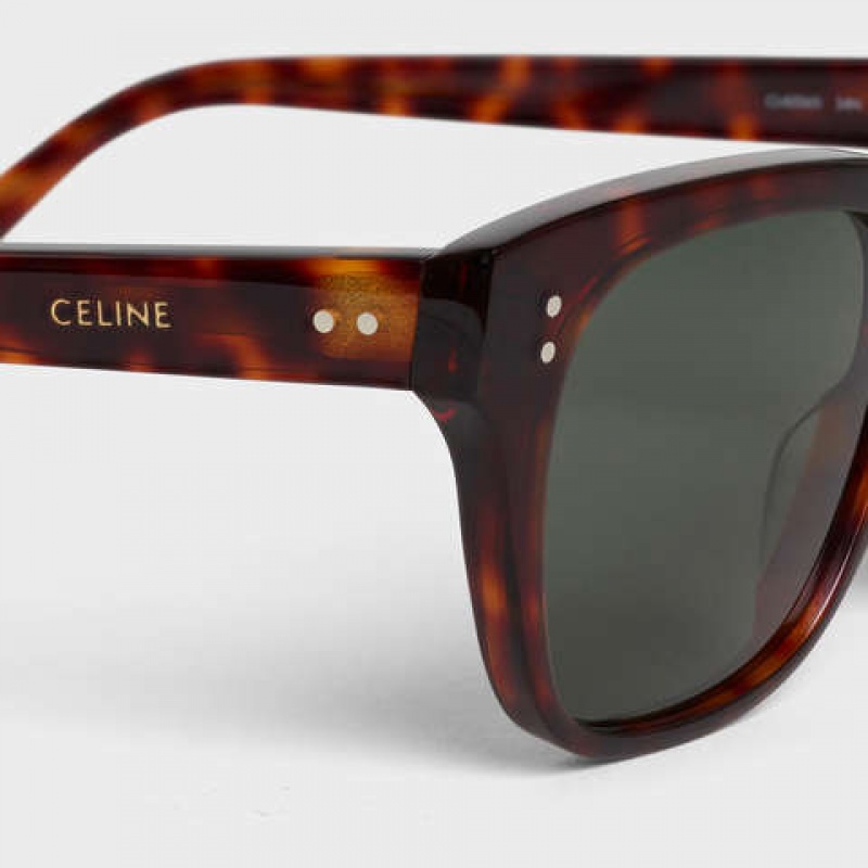 Celine Frame 04 In Acetate Sonnenbrille Rot | CL-591739