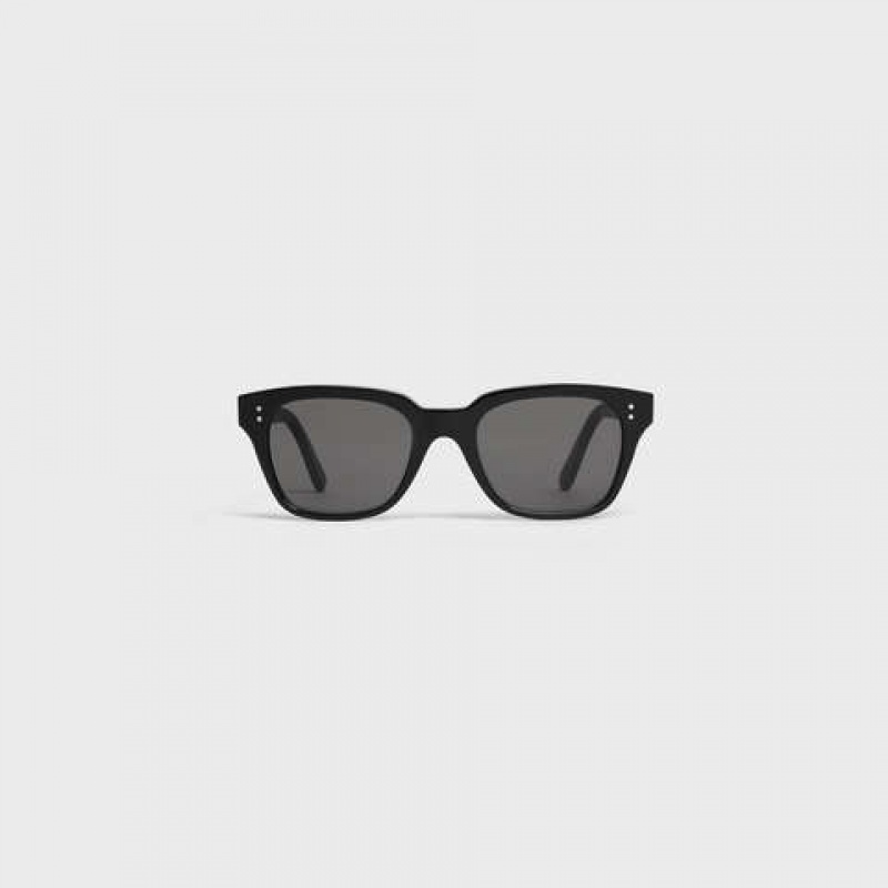 Celine Frame 04 In Acetate With Polarized Lenses Sonnenbrille Schwarz | CL-591738