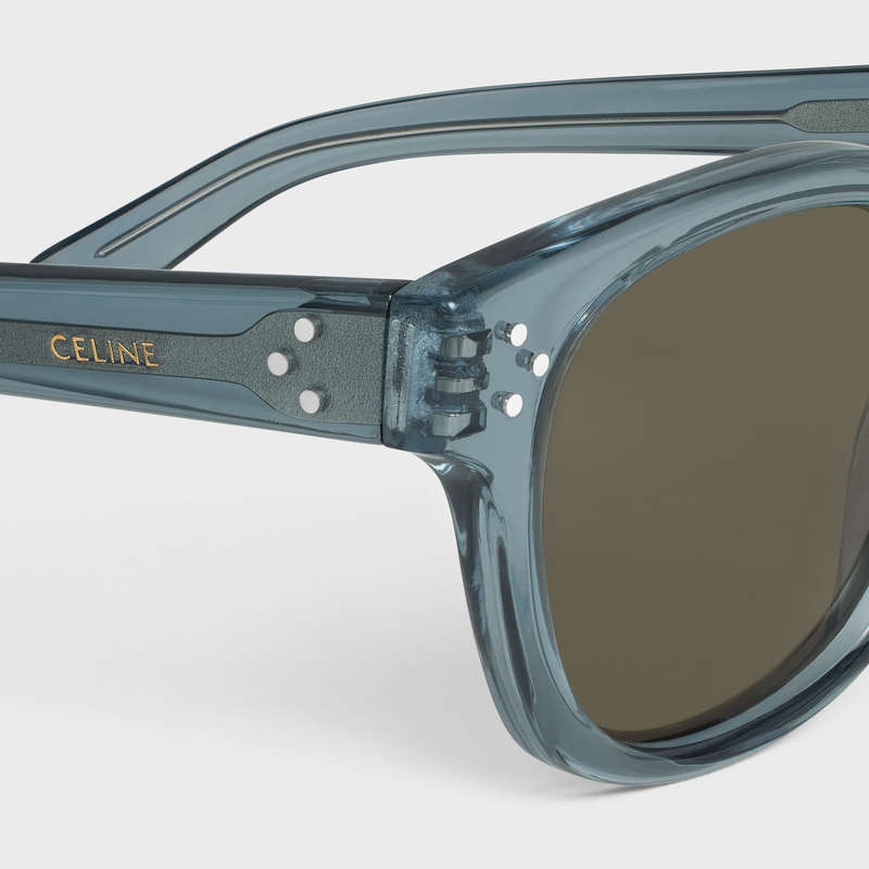 Celine Frame 42 In Acetate Sonnenbrille Blau | CL-591744