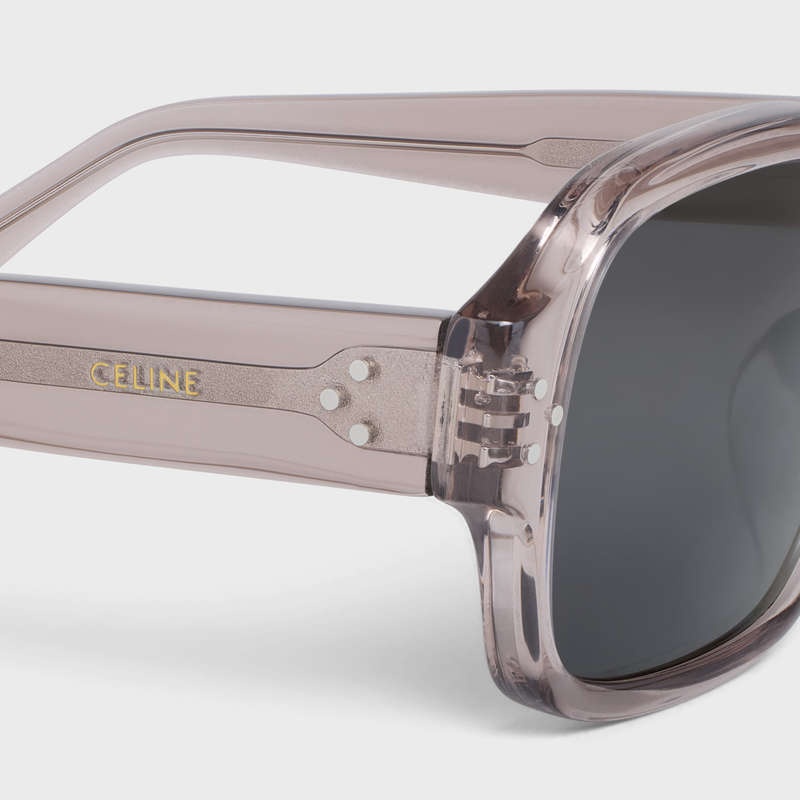 Celine Frame 49 In Acetate Sonnenbrille Grau Braun | CL-591730