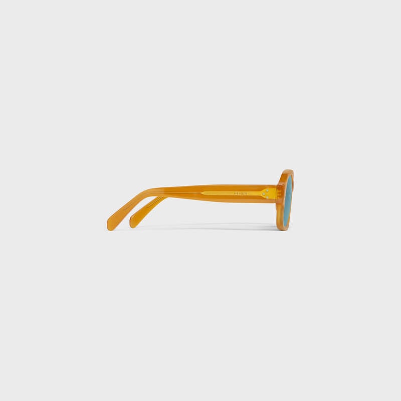 Celine Frame 49 In Acetate Sonnenbrille Orange | CL-591729