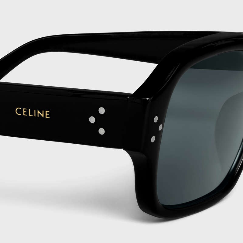 Celine Frame 49 In Acetate Sonnenbrille Schwarz | CL-591728