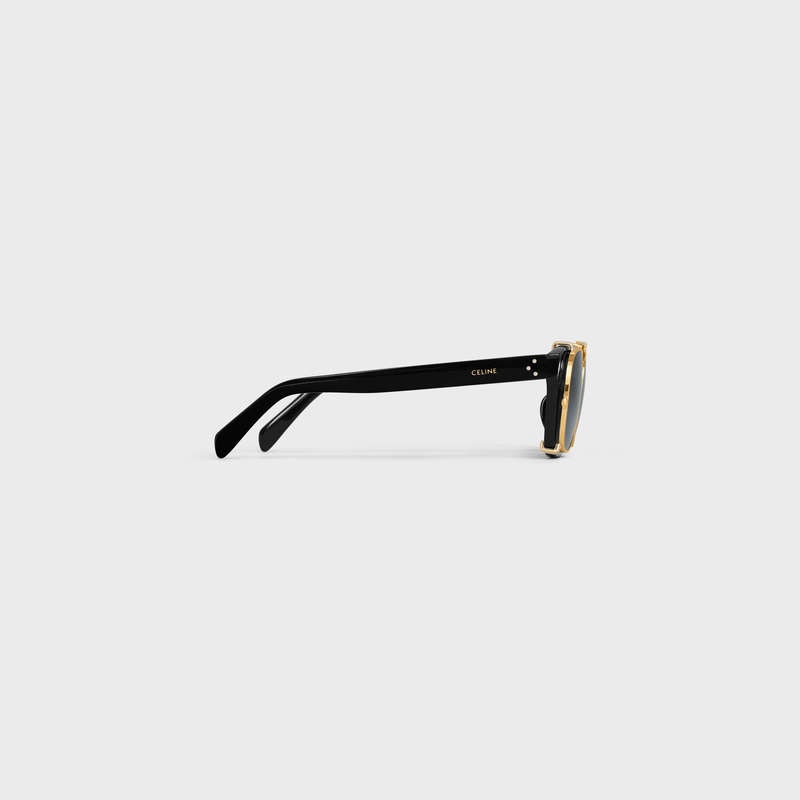 Celine Frame 51 In Acetate With Metal Sonnenbrille Schwarz | CL-591731