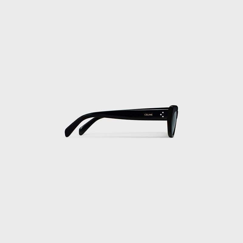 Celine Frame 52 In Acetate Sonnenbrille Schwarz | CL-591727