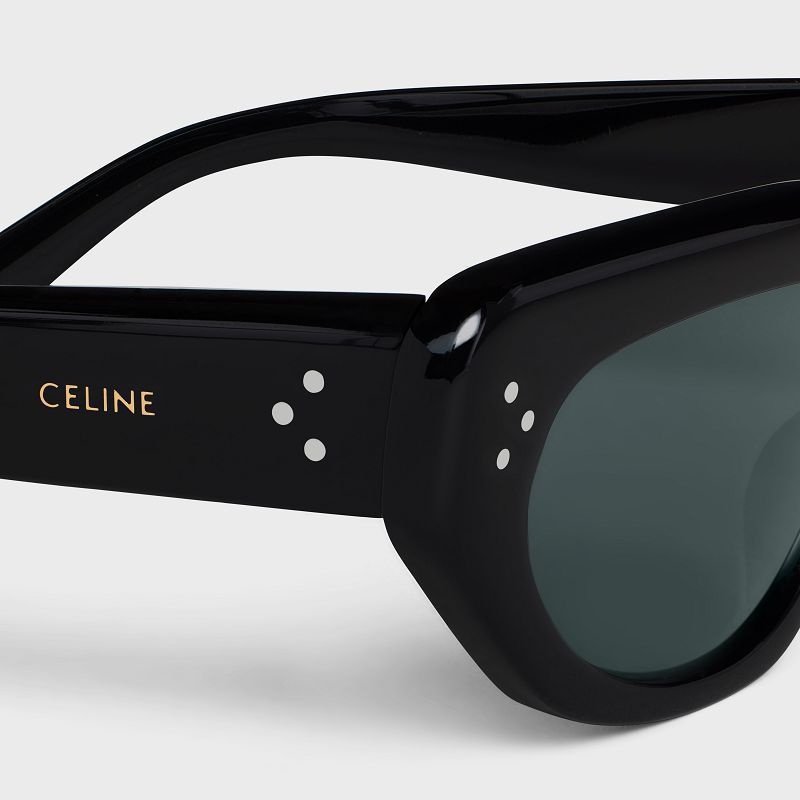 Celine Frame 52 In Acetate Sonnenbrille Schwarz | CL-591727