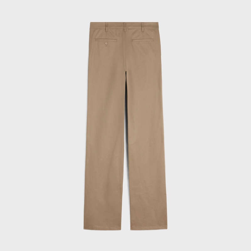 Celine Gerade Chinos In Twill Hose Waschen | CL-592063