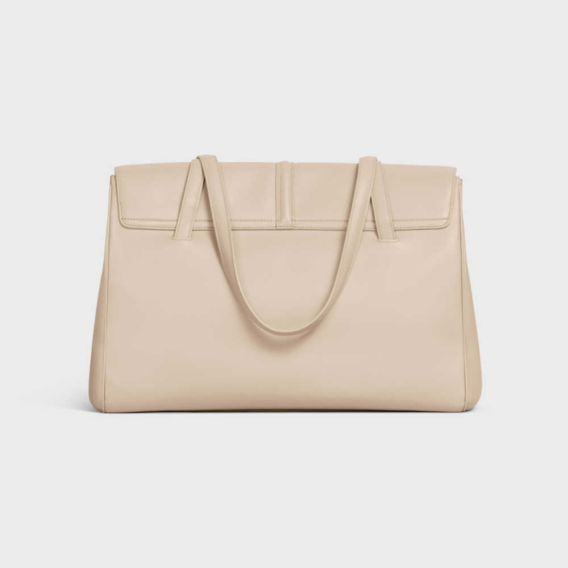 Celine Large Soft Bag In Smooth Calfskin 16 Beige | CL-593267