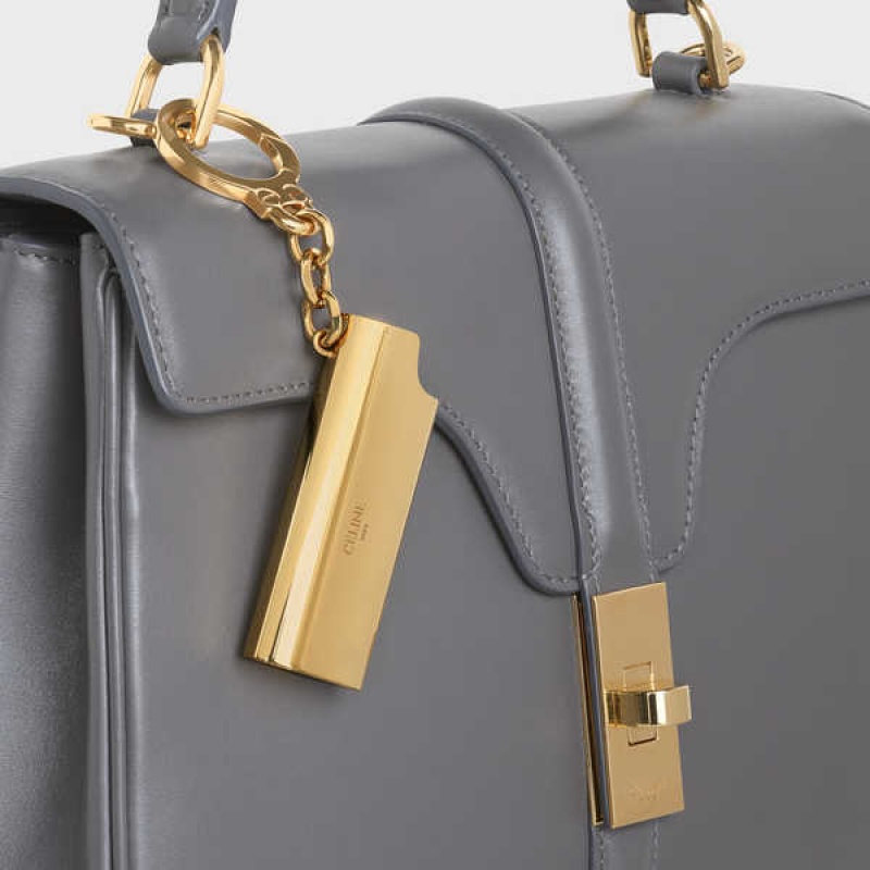 Celine Lighter Case Charm In Brass Kleine Lederwaren Gold | CL-592920