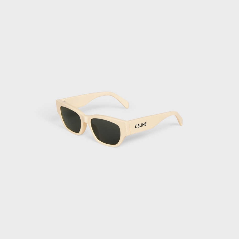 Celine Monochroms 01 In Acetate Sonnenbrille Hellgelb | CL-592415