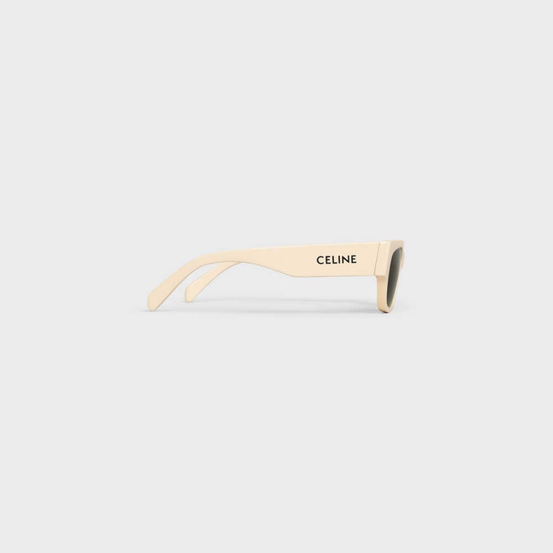 Celine Monochroms 01 In Acetate Sonnenbrille Hellgelb | CL-592415