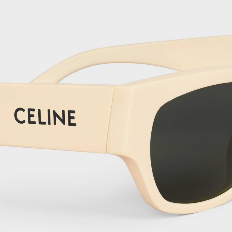 Celine Monochroms 01 In Acetate Sonnenbrille Hellgelb | CL-592415